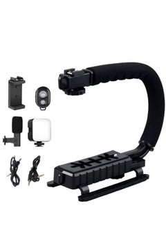 TIGER Video Making Kit – Portable Camera Stabilizer, Fill Light, Microphone, Universal Photography & Video Handheld Vlog Stand Stabilizer Kit for Phone & Camera Video Recording – Complete Vlogging Setup for Content Creators  - Image 3