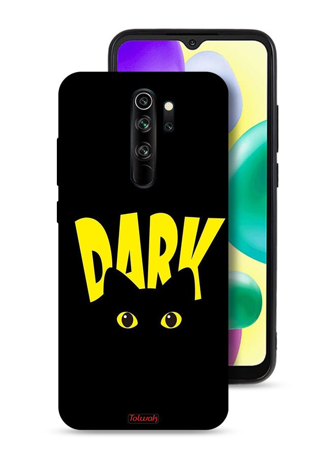 Tolwak Xiaomi Redmi Note 8 Pro Protective Case Cover Dark Cat - Image 1