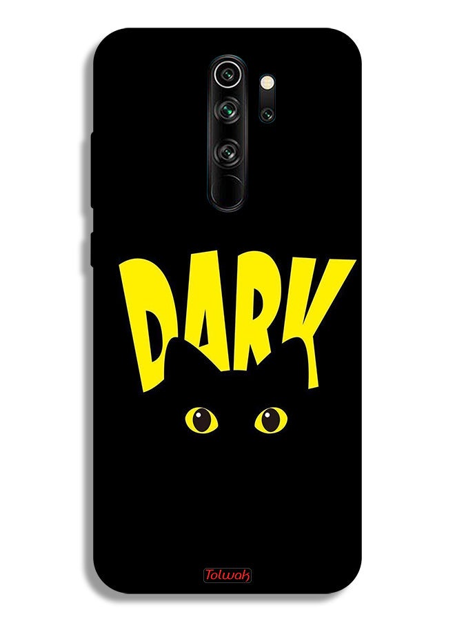 Tolwak Xiaomi Redmi Note 8 Pro Protective Case Cover Dark Cat - Image 2