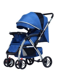 ZCM-HAPPY Lightweight Baby Stroller With Extended Canopy Easy One Hand Fold And Locking System For Newborn To 3 Years Age Babies  - Image 1