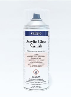 Vallejo 28.530 VALLEJO HOBBY PAINT SPRAY GLOSS VARNISH 400ml 