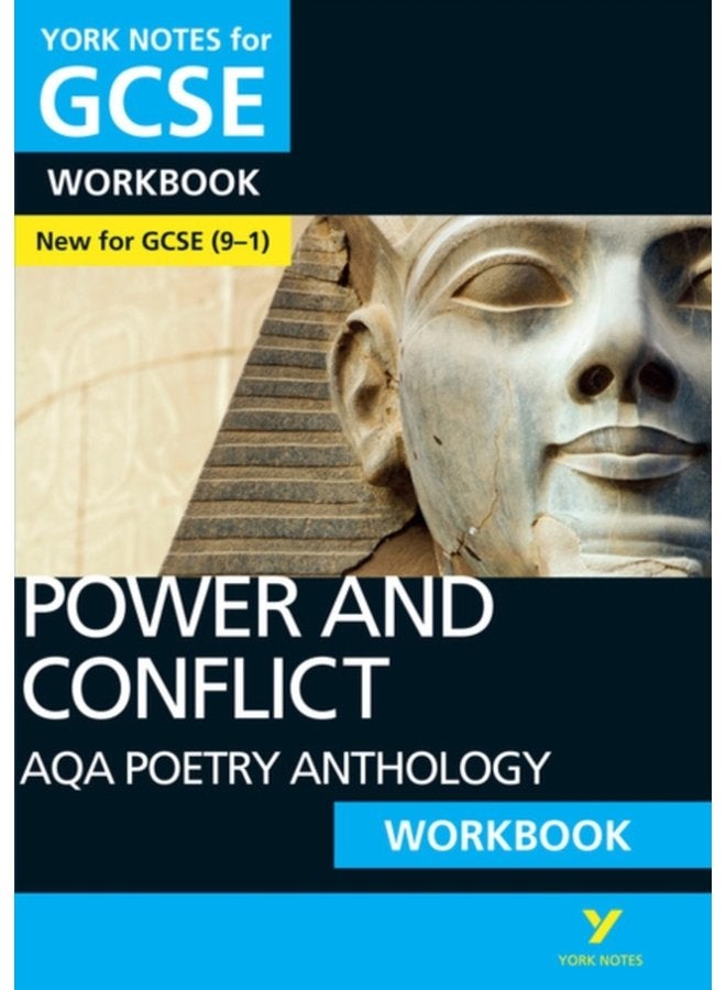 AQA Poetry Anthology Power and Conflict York Notes for GCSE Workbook everything you need to catch up study and prepare for and 2023 and 2024 exams and assessments - Paperback