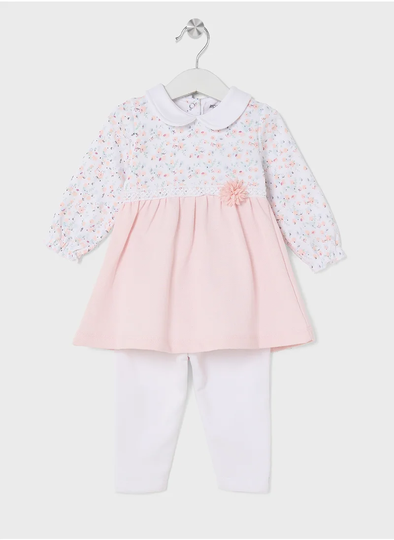 ريبلز مع نمشي Infants Girls 2Pcs Sets