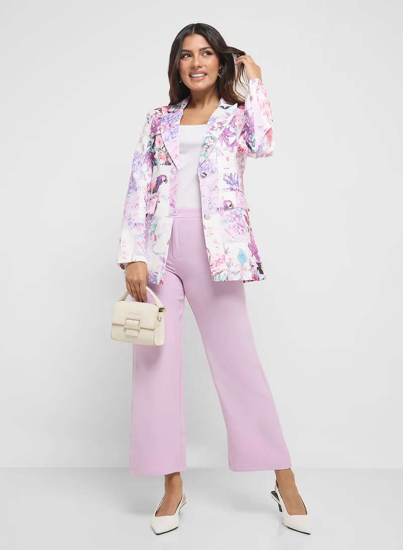 ELLA Printed Blazer