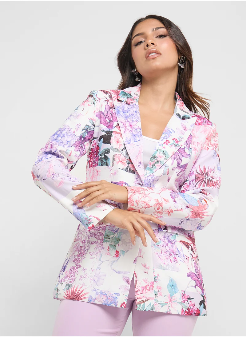 ELLA Printed Blazer