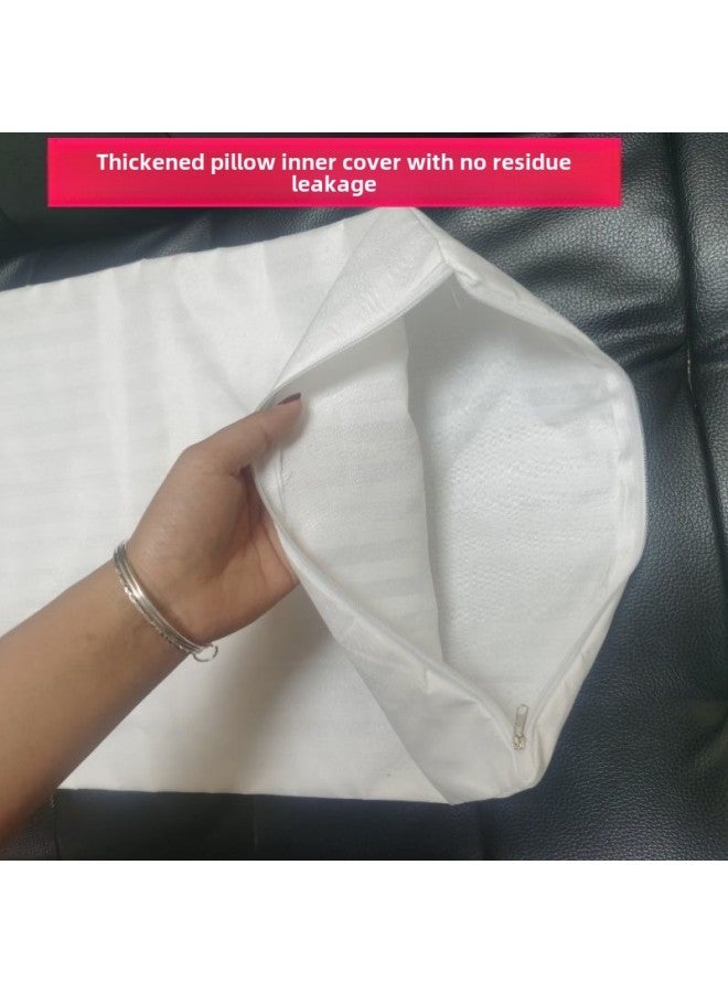 Pillowcase Liner Cover One Thickened Buckwheat Pillowcase 48 × 74 Rectangular Household Hotel All Seasons Universal-Color:Liner Cover 65*65  - Image 3