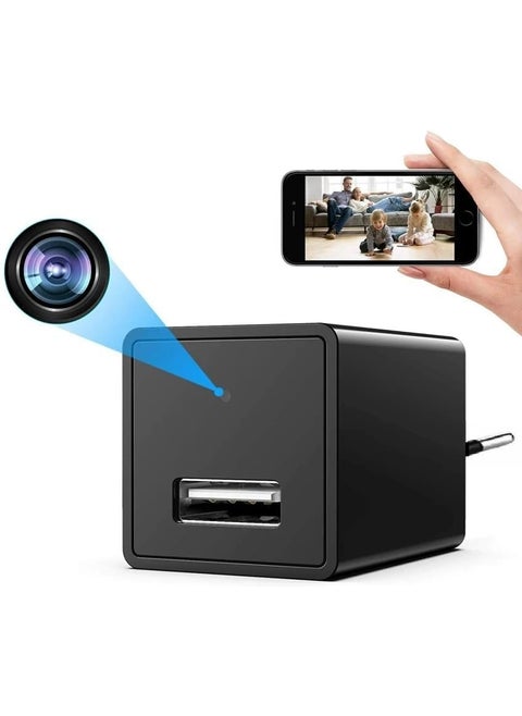 EYETECH 1080P USB Charger Type Camera | Home Security Camera | Support Upto 128GB Memory Cards | Continuous & Motion Based Recording | Ideal for Home/Office Use
