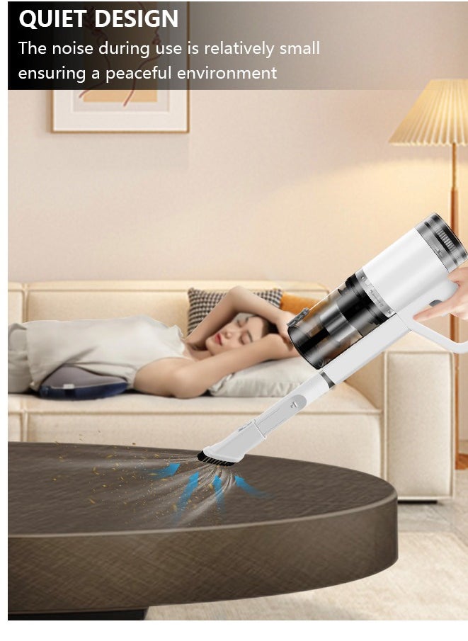 Xoopla - 2 in 1 Wet and Dry Cord Vacuum Cleaner with Water Tank and Mop, 800W Motor Power，24000PA Suction 5M Corded Stick Vacuum Cleaner for Hard Floor/Carpet/Pet Hair（with Wall bracket hook) - Image 1