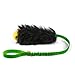 HOWGO Dog Rope ToyDog Bungee Chaser Toy 100 SheepskinSheep Smell Tug Toy for All Breeds Green with Rubber Ball - Image 3