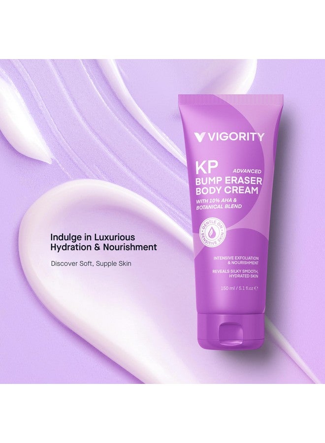 VIGORITY Kp Bump Eraser For Keratosis Pilaris Body Moisturizer Exfoliating Cream Kp Bump Be Gone Treatment For Bumpy Dry Rough Skin - Image 4
