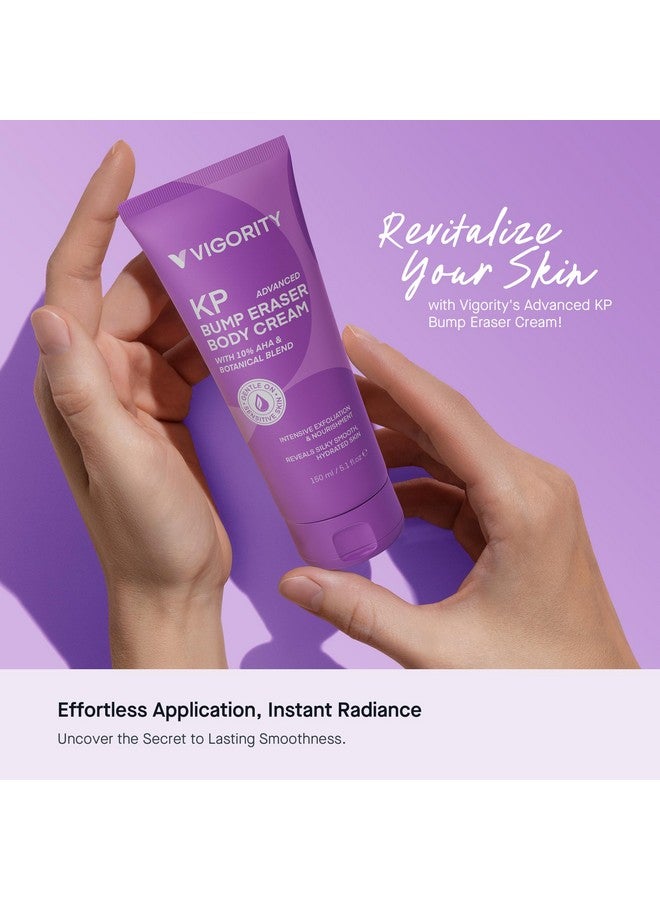 VIGORITY Kp Bump Eraser For Keratosis Pilaris Body Moisturizer Exfoliating Cream Kp Bump Be Gone Treatment For Bumpy Dry Rough Skin - Image 2