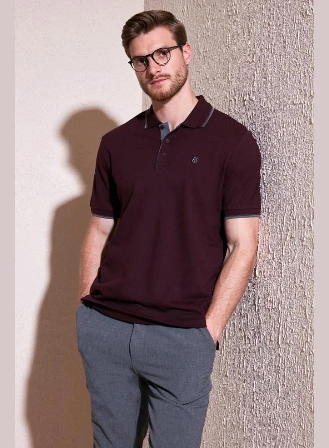 Buratti  Buratti Cotton Slim Fit Stripe Detailed Buttoned Polo Collar 3-Pack T Shirt Men's T SHIRT 5902118S3 for Men | Best Price UAE