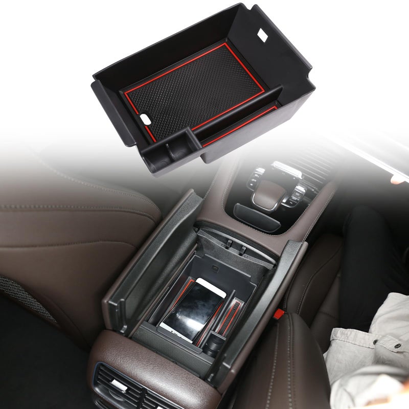 CHEYA for Mercedes Benz GLE Class GLE350 400 W167 2020 2021 2022 Car Central Armrest Storage Box Container Tray Organizer