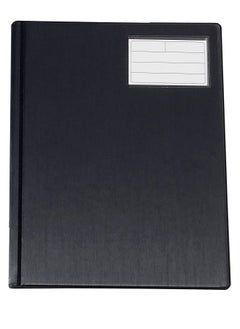 اولكينج كتاب عرض Slimview مقاس A4 | 36 جيوب | أسود  - Image 1