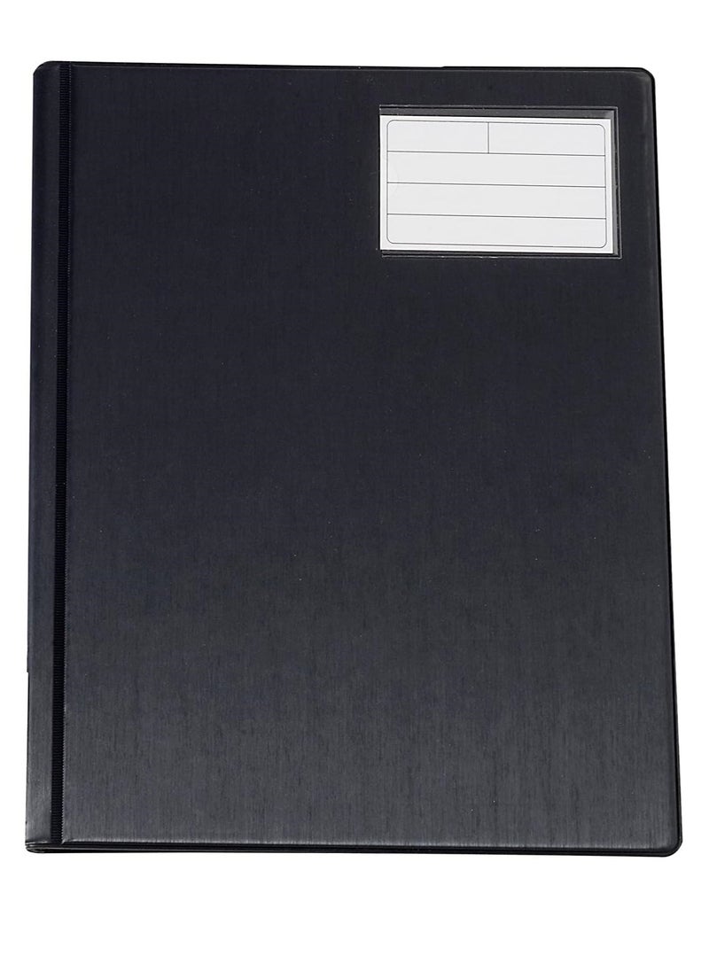ALLKING A4 Slimview Display Book | 36 Pockets | Black  - Image 1