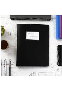 اولكينج كتاب عرض Slimview مقاس A4 | 36 جيوب | أسود  - Image 5