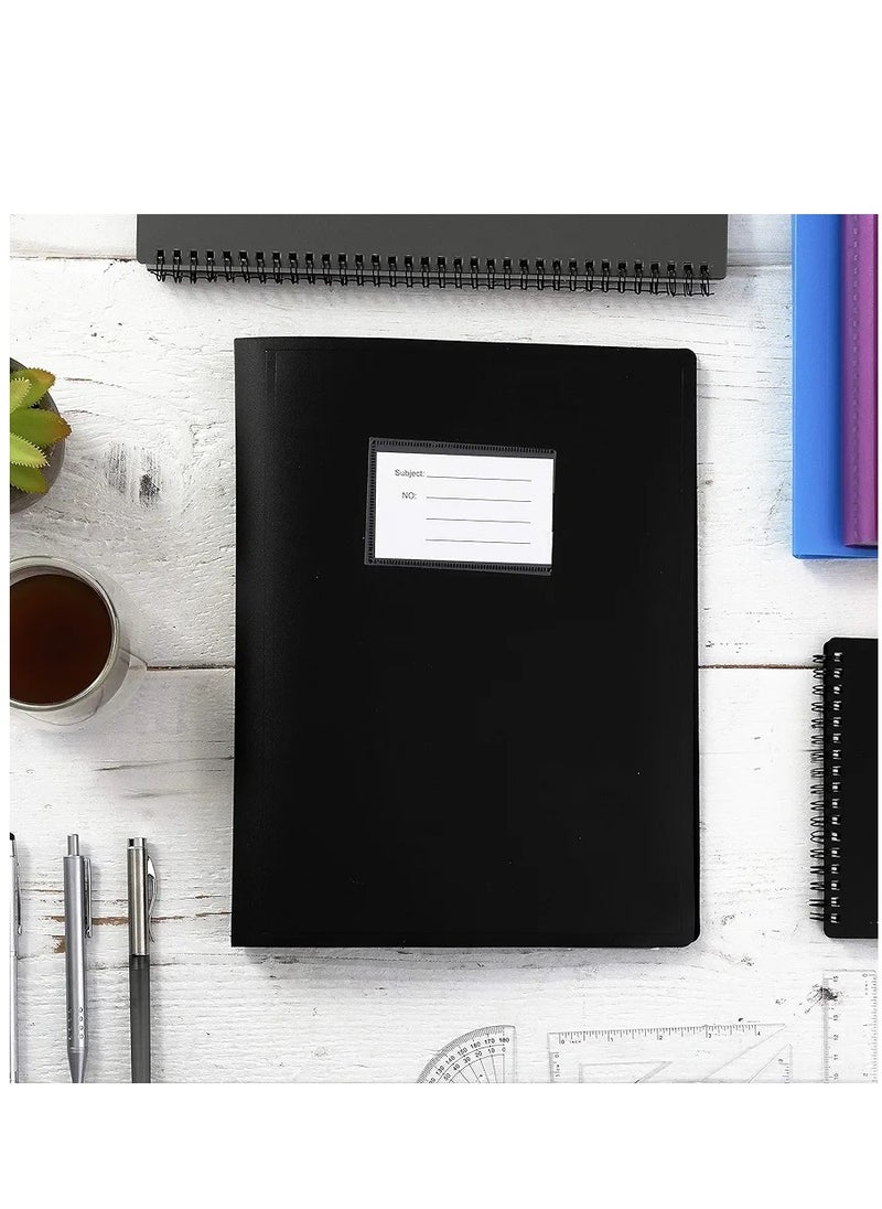 ALLKING A4 Slimview Display Book | 36 Pockets | Black  - Image 5
