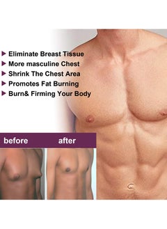 SOUTH MOON Gynecomastia Reduction Spray, Chest Tightening and Cellulite Melting Spray for Men, Natural Formula for Body Firming, Moisturizing, and Strengthening 30ml  - Image 5