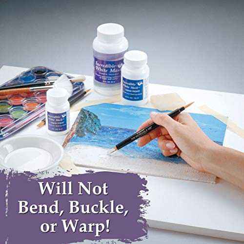 Grafix Incredible Art Board - Durable, Light-Weight, Water-Resistant, Reusable ½” Foam Core Art Board, Great for Stretching Watercolor Paper, 16 x 24 - Image 3