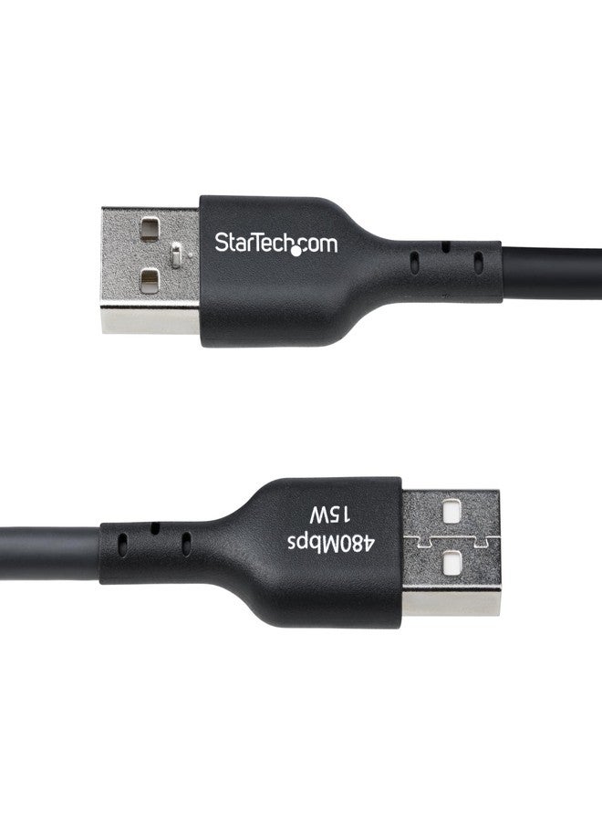 StarTech.com 15ft (4.5m) USB-A to USB-C Charging Cable, Charge & Sync, 3A, USB 2.0, TPE Jacket, Black USB Charging Cord - Image 4
