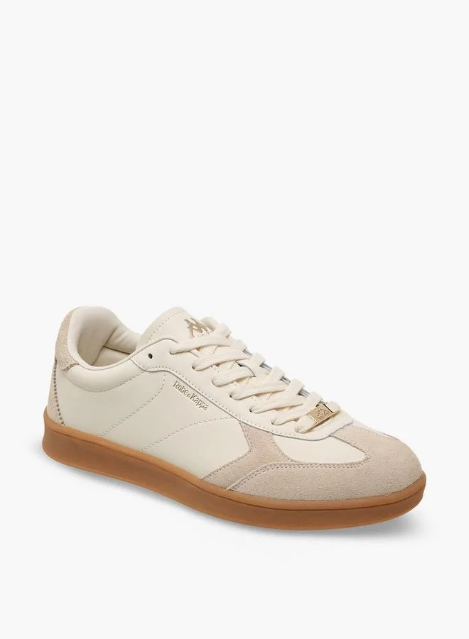 Kappa Men Lace-Up Leather Ankle Sneakers