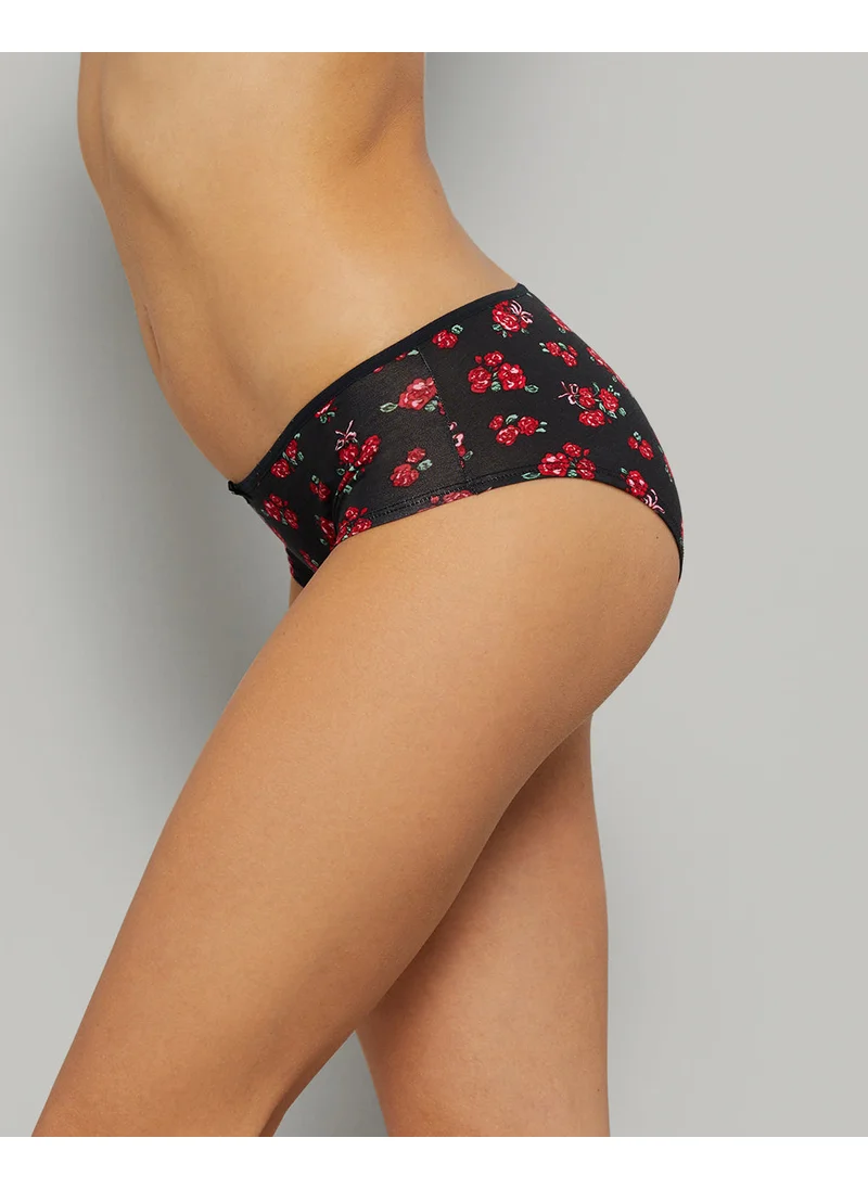 لا سينزا La Senza Hipster Printed Trendy Ultrasoft Panties With A Bow