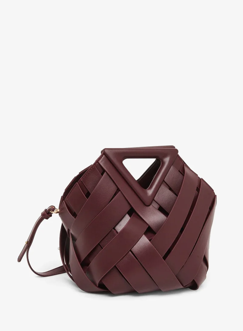 Styli  Woven Drawstring Handbag for Women | Best Price UAE