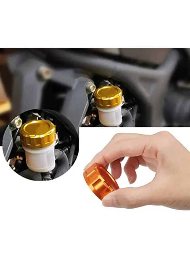 Black CNC Aluminum Motorcycle Brake Fluid Reservoir Cap For Z Series Easy Install - Image 4