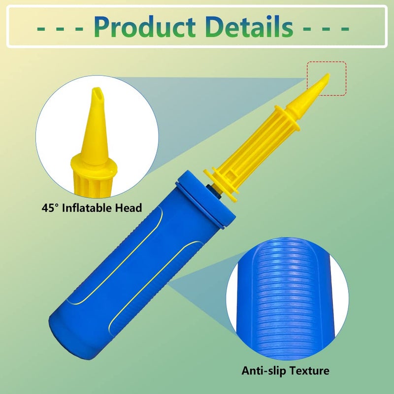 ZNALDP Hand Pump for Inflatable Pillow Wedge 30 Degree Triangle Positioning Pillow Travel Leg Elevation Sitting Back Support Reading Blow Up Pillow - Image 2
