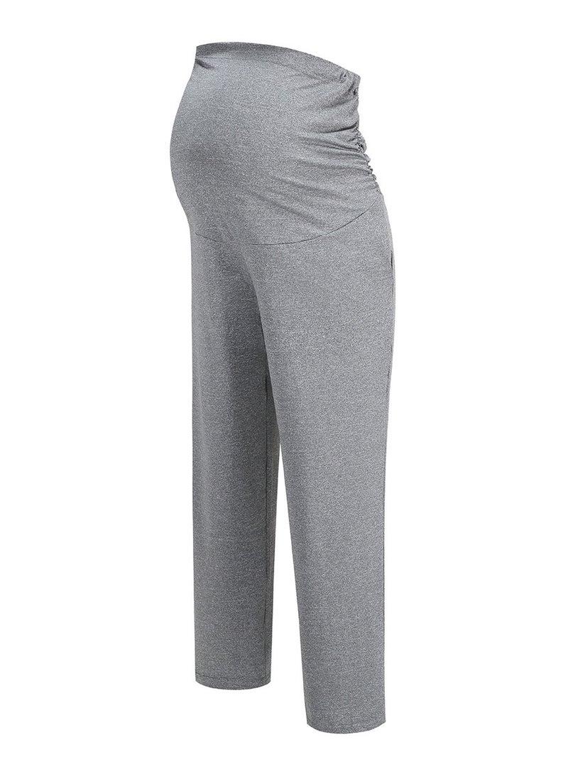 RedMapleTEK New Women's Straight Leg Maternity Pants Plus Size  - Image 3