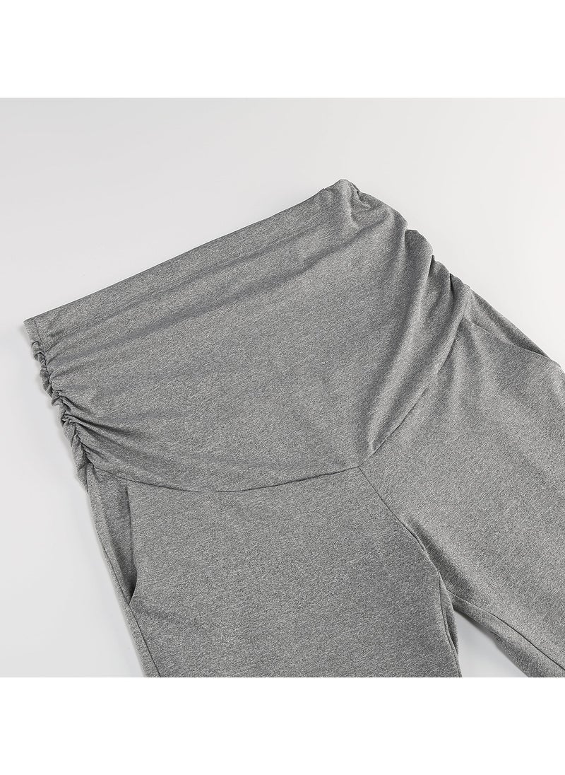 RedMapleTEK - New Women's Straight Leg Maternity Pants Plus Size - Image 1