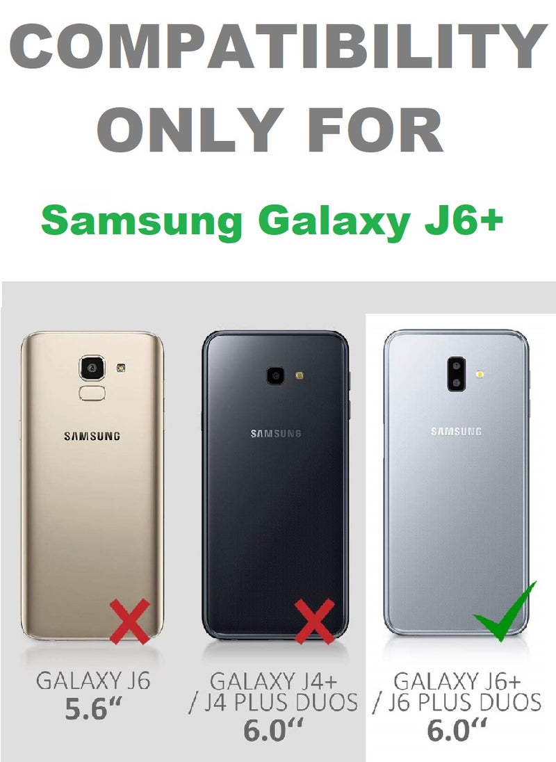 we3 2 Pieces Tempered Glass Screen Protector Anti-Spy Privacy Designed For Samsung Galaxy J6+ Full Screen Coverage And Bubble Free - Image 3