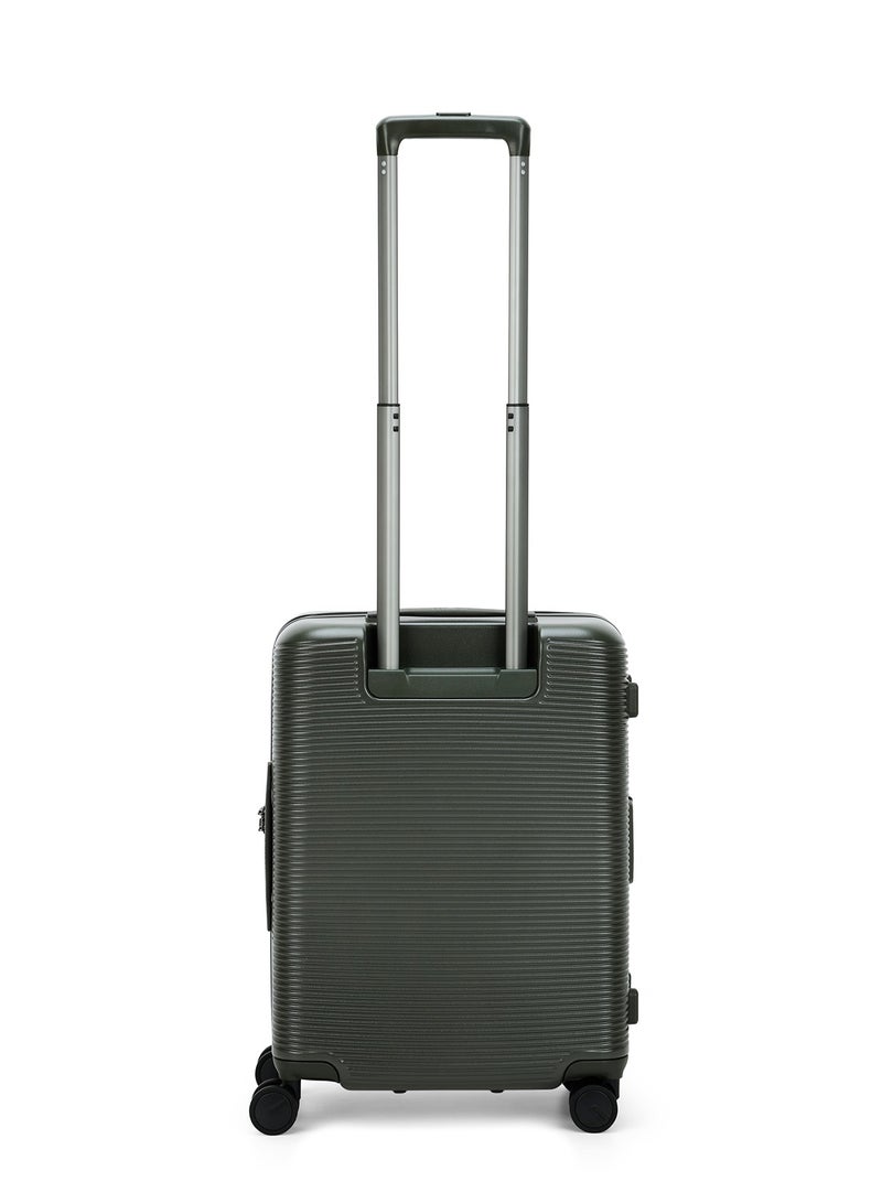Echolac Ultima 54Cm Cabin Luggage Trolley Deep Olive - Image 4