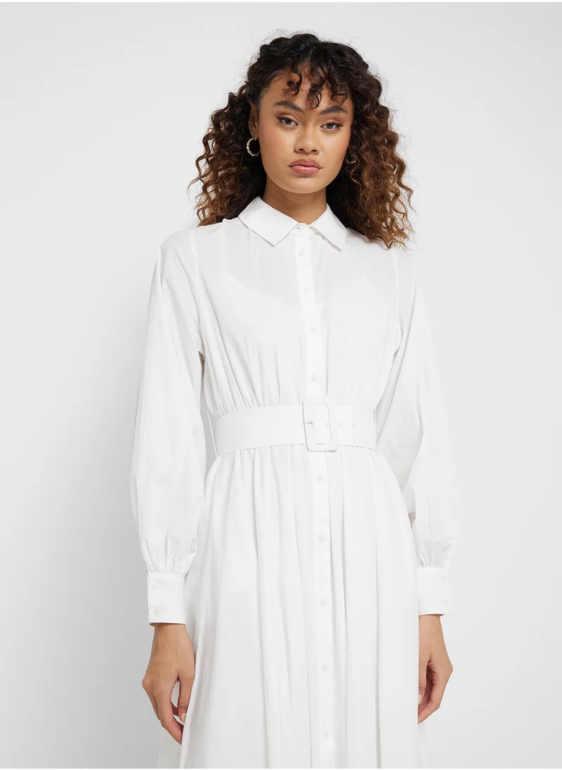 Ted Baker Button Down Belt Detail Dress