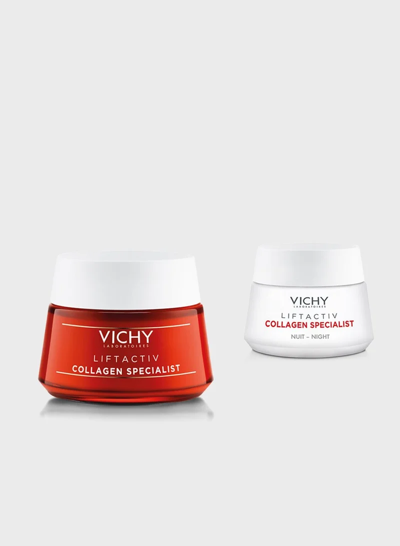 VICHY Collagen Boosting Day Cream + Free Mini Collagen Night Cream