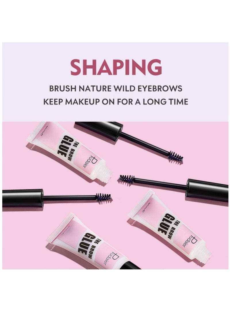 pudaier - Eyebrow Glue Brow Fix Gel Clear Eyebrow Lift Glue Brow Lifting Instant Brow Styling Waterproof Quick Drying Brow Lift Gel Makeup Non-glossy Eyebrow Styling Brow Lamination Glue - Image 1
