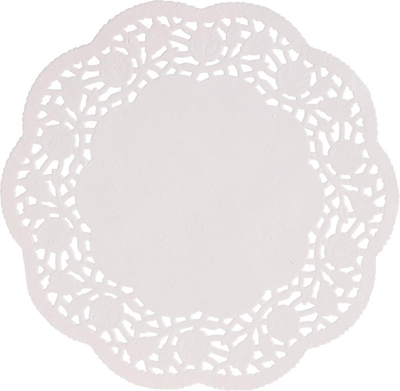 Hotpack Round Paper Doilies White 5.5 Inch, 250 Pieces RD5.5 - Image 2