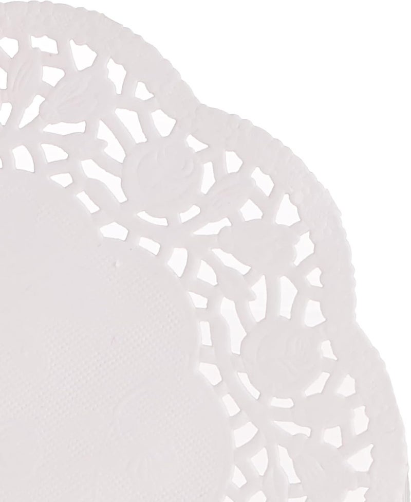 Hotpack Round Paper Doilies White 5.5 Inch, 250 Pieces RD5.5 - Image 3