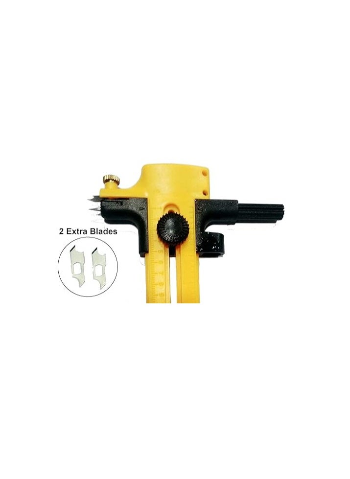 Keep Smiling Arts Compass 10mm-150mm Circle Cutter for Precise and Smooth Cuts Ideal for Crafting and DIY Projects  - Image 2