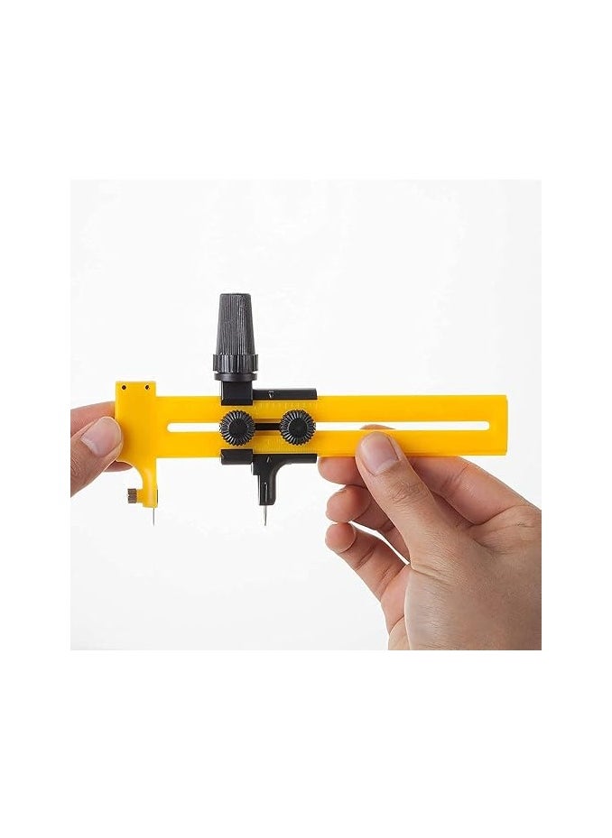 Keep Smiling Arts Compass 10mm-150mm Circle Cutter for Precise and Smooth Cuts Ideal for Crafting and DIY Projects  - Image 4