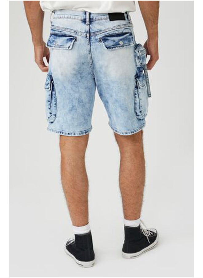 FOREVER 21 Cargo Denim Shorts  - Image 2