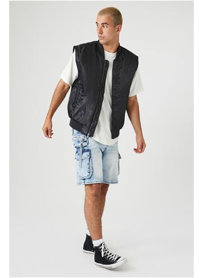 FOREVER 21 Cargo Denim Shorts  - Image 3