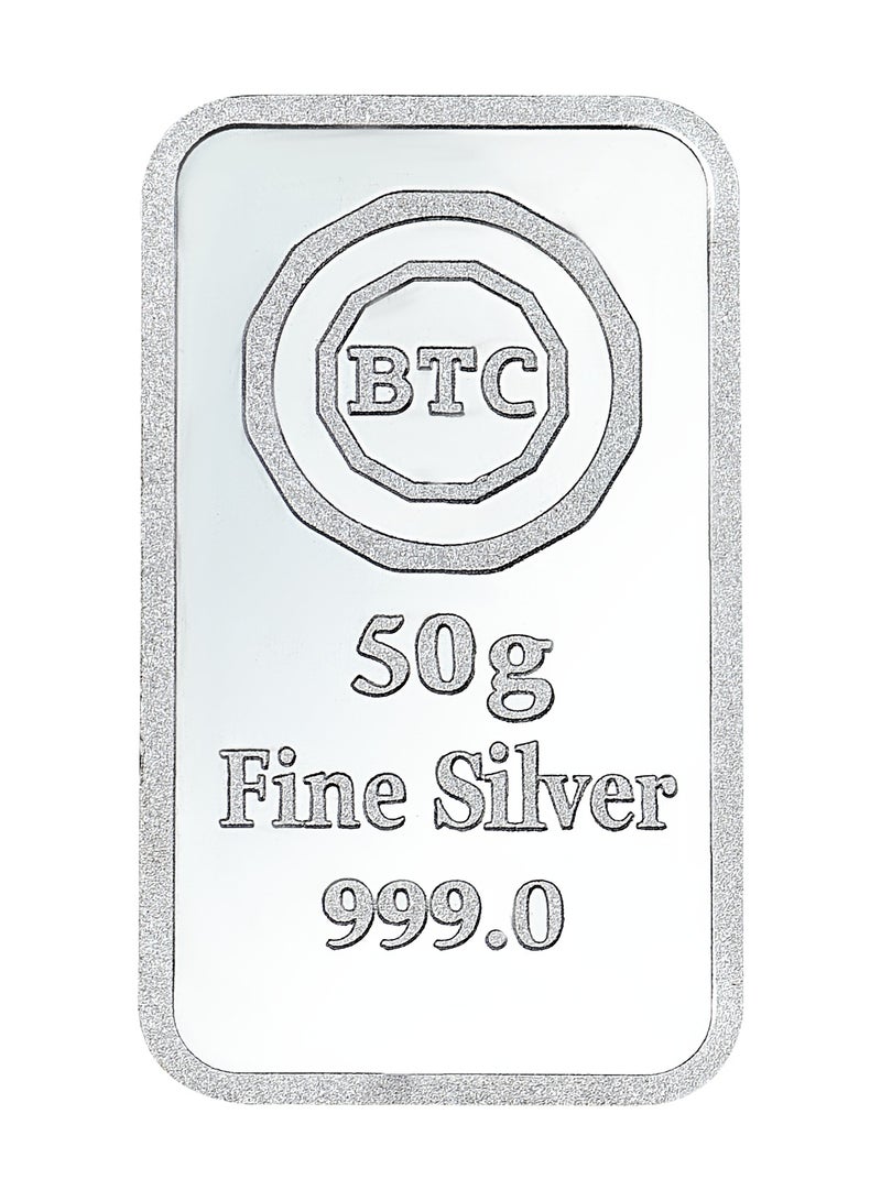 BTC 50g Silver Ingot - Taj Nefru - Image 3