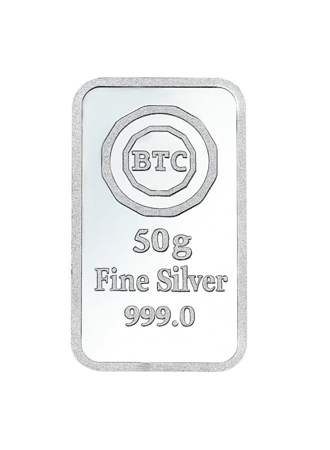 BTC 50g Silver Ingot - Taj Nefru - Image 3