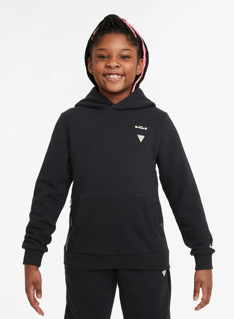 نايكي Youth Lebron James Dri-Fit Hoodie