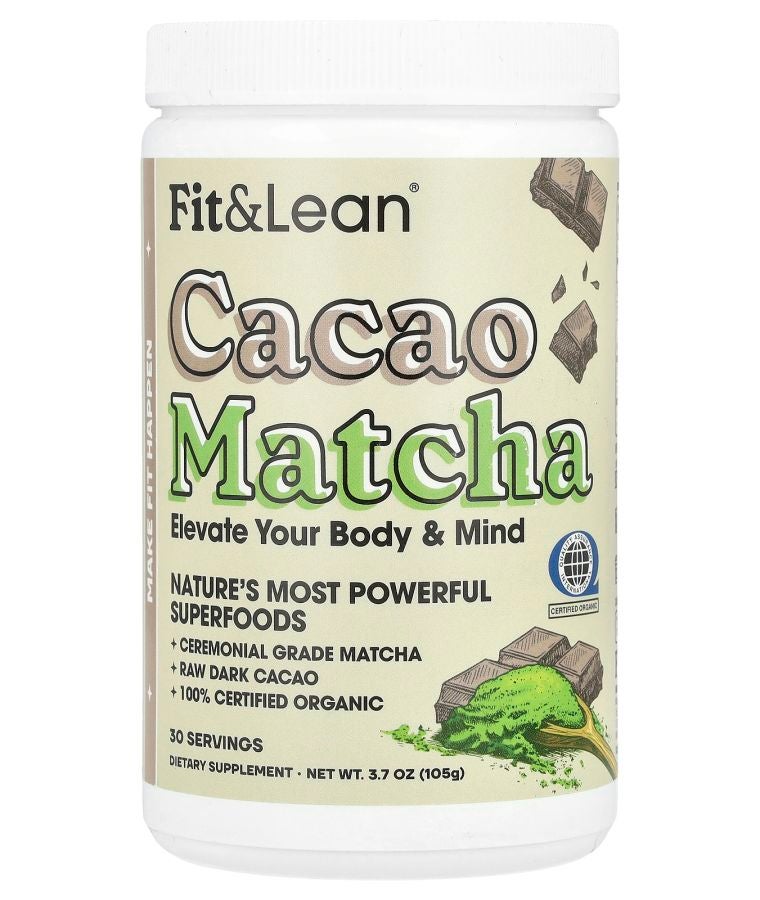 Fit & Lean Cacao Matcha 3.7 oz (105 g)