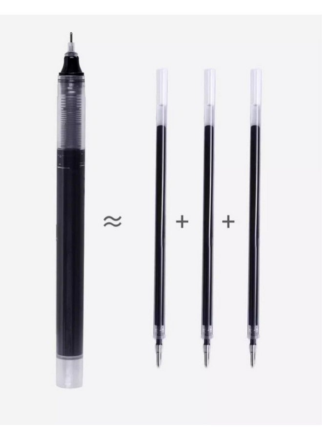 TrueColor 36-piece Durable Straight Liquid Writing Pens, Quick-Drying and Large Capacity Smooth Writing Pens Set for Students Office - Image 4