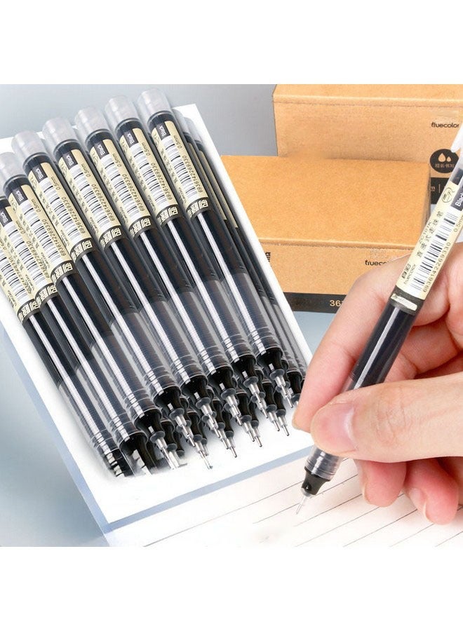 TrueColor 36-piece Durable Straight Liquid Writing Pens, Quick-Drying and Large Capacity Smooth Writing Pens Set for Students Office - Image 2