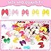 JUNEBRUSHS Multicolor Bows 180Pcs Mini Satin Ribbon Bows Ribbon Small Tiny Bows for DIY Craft Sewing Scrapbooking - Image 4