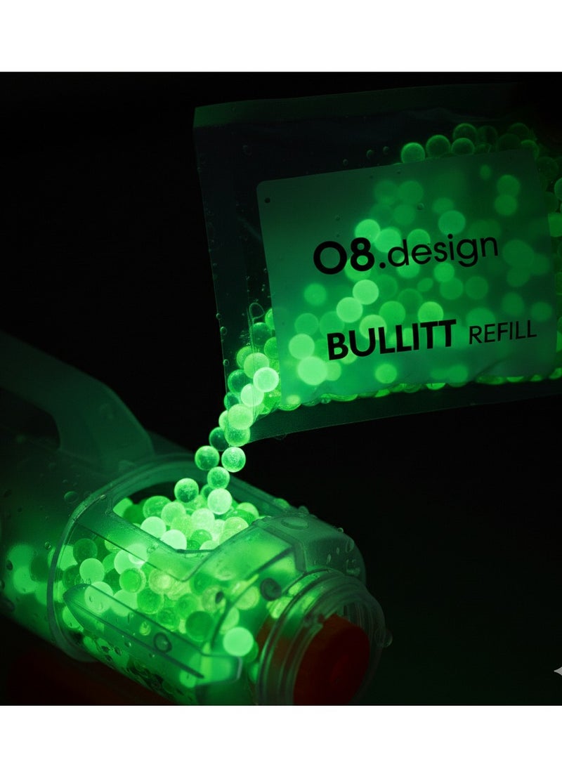 O8.design 10000 Water Beads Bullitt Refill Water Guns Glow In The Dark - Image 2
